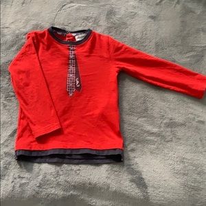 Emporio Armani toddler boy long sleeve t-shirt